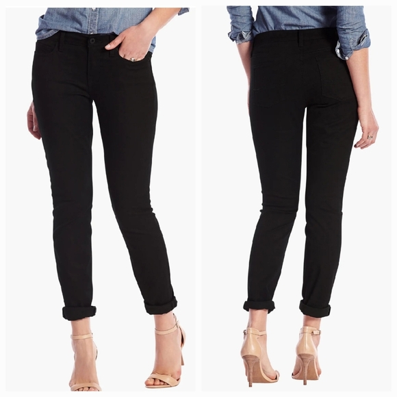Lucky Brand Sofia Skinny Jeans Black Size 8 - Picture 1 of 12